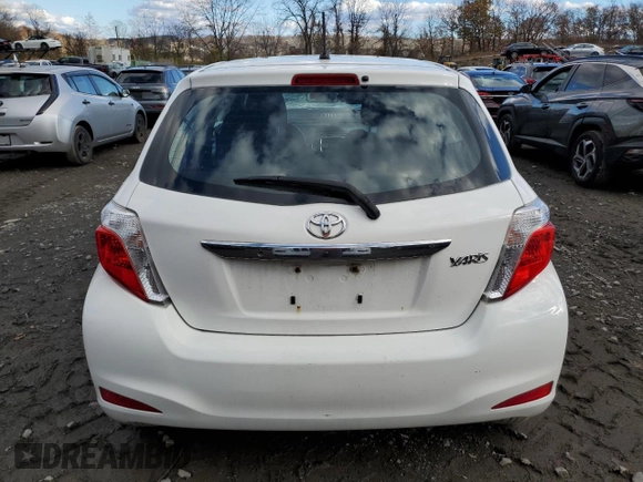 2014 Toyota Yaris L with VIN VNKJTUD39EA008100, listed as a Copart auction lot 80110764 with 203,423 mi miles and Salvage Title. Bid and sale history available at carsss.com. Image 6.