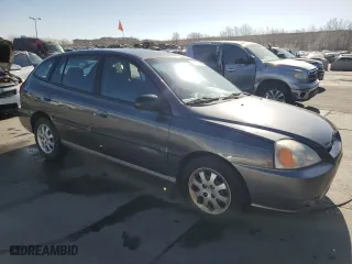 2003 Kia Rio with VIN KNADC165036147905, listed as a Copart auction lot 50461634 with 86,086 mi miles and Salvage Title. Bid and sale history available at carsss.com. Image 4.