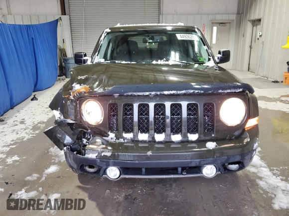 2017 Jeep Patriot 75th Anniversary with VIN 1C4NJRBB2HD168832, listed as a Copart auction lot 44936295 with 91,953 mi miles and Salvage Title. Bid and sale history available at carsss.com. Image 5.