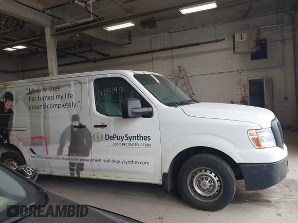 2015 Nissan NV SV with VIN 1N6BF0KX8FN807389, listed as a IAAI auction lot 42039881 with 313,992 mi miles and . Bid and sale history available at DreamBid. Image 13.