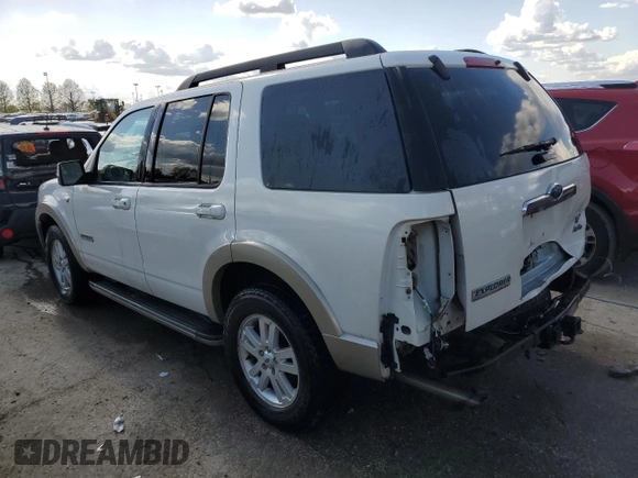 2008 Ford Explorer Eddie Bauer with VIN 1FMEU74888UA46243, listed as a Copart auction lot 50085764 with 166,935 mi miles and Salvage Title. Bid and sale history available at carsss.com. Image 2.