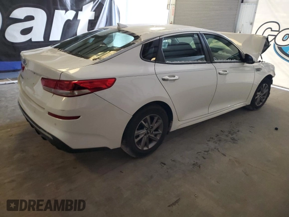 2019 Kia Optima S with VIN 5XXGT4L3XKG341622, listed as a Copart auction lot 85708714 with Not Provided miles and Salvage Title. Bid and sale history available at carsss.com. Image 3.