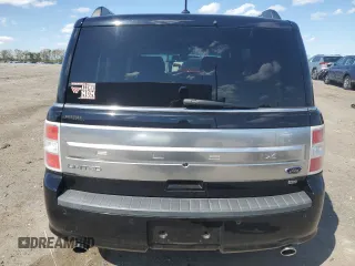 2017 Ford Flex Limited with VIN 2FMHK6D83HBA12052, listed as a Copart auction lot 52321255 with 54,449 mi miles and Salvage Title. Bid and sale history available at carsss.com. Image 6.