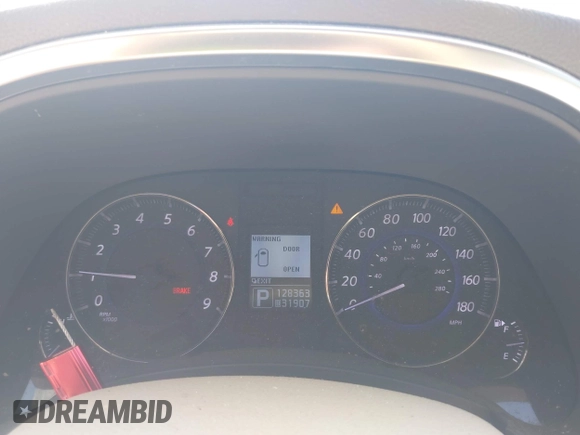 2012 Infiniti FX with VIN JN8AS1MW8CM152533, listed as a IAAI auction lot 42631117 with 128,363 mi miles and . Bid and sale history available at DreamBid. Image 7.