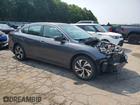 2022 Subaru Legacy Premium with VIN 4S3BWAC63N3015238, listed as a Copart auction lot 58767565 with 65,442 mi miles and Salvage title. Bid and sale history available at DreamBid. Image 4.