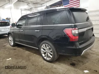 2018 Ford Expedition Platinum with VIN 1FMJU1MT1JEA07588, listed as a Copart auction lot 87617425 with 0 mi miles and Salvage Title. Bid and sale history available at carsss.com. Image 2.