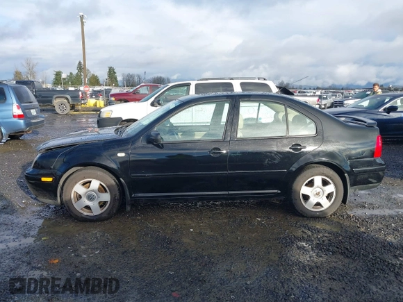 1999 Volkswagen Jetta GLS with VIN 3VWSA29M0XM084459, listed as a IAAI auction lot 41170665 with 76,790 mi miles and . Bid and sale history available at DreamBid. Image 14.