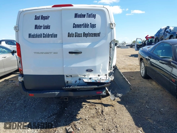2017 Ford Transit with VIN 1FTYE1YM2HKB34459, listed as a IAAI auction lot 42059820 with 215,646 mi miles and . Bid and sale history available at DreamBid. Image 11.