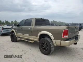 2013 Ram 2500 Laramie Longhorn с VIN 3C6UR5GL9DG607494, выставлен на аукционе Copart как лот 53242795 с пробегом 212 468 миль миль и Списание • Salvage title. История ставок и продаж доступна на DreamBid. Изображение 3.