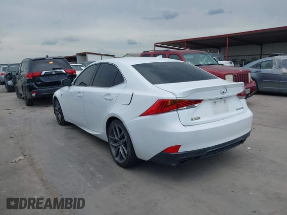 2017 Lexus IS 200t with VIN JTHBA1D21H5043573, listed as a IAAI auction lot 42197503 with 137,045 mi miles and . Bid and sale history available at DreamBid. Image 3.