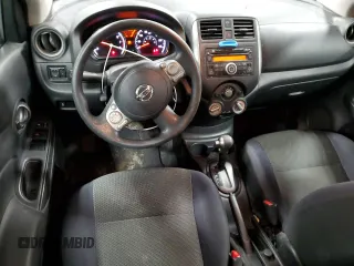2012 Nissan Versa S with VIN 3N1CN7AP3CL800787, listed as a Copart auction lot 47553145 with 253,628 mi miles and Salvage Title. Bid and sale history available at carsss.com. Image 8.