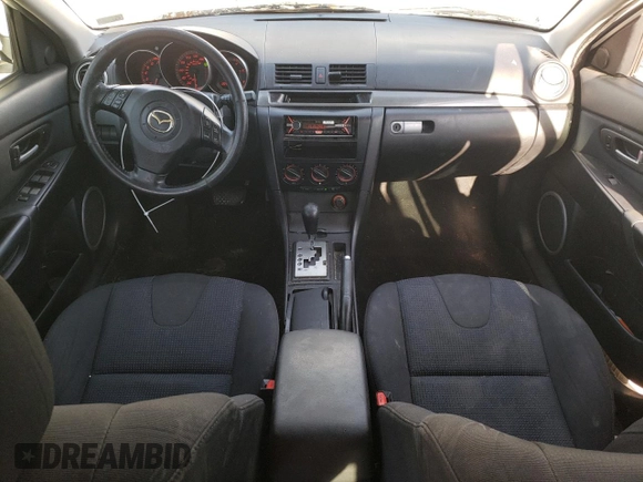 2006 Mazda 3 s with VIN JM1BK143961489627, listed as a Copart auction lot 82085924 with 204,899 mi miles and Salvage Title. Bid and sale history available at carsss.com. Image 8.
