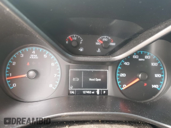 2017 GMC Canyon 2WD with VIN 1GTG5BEN5H1155598, listed as a Copart auction lot 85662674 with 127,452 mi miles and Salvage Title. Bid and sale history available at carsss.com. Image 9.