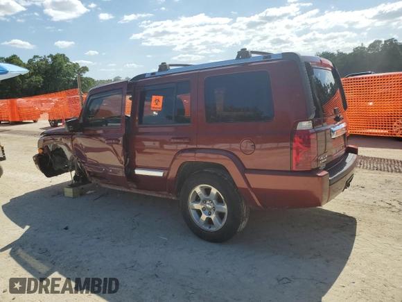 2008 Jeep Commander Limited с VIN 1J8HG58N68C210620, выставлен на аукционе Copart как лот 55267725 с пробегом 217 005 миль миль и Списание • Salvage title. История ставок и продаж доступна на DreamBid. Изображение 2.