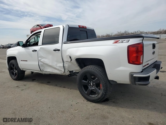 2018 Chevrolet Silverado 1500 LTZ with VIN 3GCUKSEC6JG551377, listed as a Copart auction lot 45609255 with 62,480 mi miles and Salvage Title. Bid and sale history available at carsss.com. Image 2.