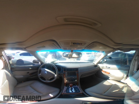 2004 Acura RL w/Navigation System with VIN JH4KA96674C007830, listed as a IAAI auction lot 41146234 with 80,611 mi miles. Bid and sale history available at carsss.com. Image 18.
