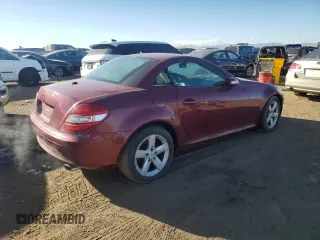 2007 Mercedes-Benz SLK-Class 3.0L with VIN WDBWK54FX7F137632, listed as a Copart auction lot 85145504 with 124,940 mi miles and Clean Title. Bid and sale history available at carsss.com. Image 3.