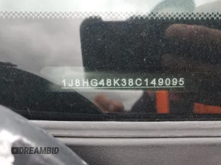 2008 Jeep Commander Sport с VIN 1J8HG48K38C149095, выставлен на аукционе Copart как лот 57962325 с пробегом 178 272 миль миль и Чистый • Clean title. История ставок и продаж доступна на DreamBid. Изображение 13.