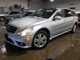 2009 Mercedes-Benz R-Class 3.5L with VIN 4JGCB65E49A092179, listed as a Copart auction lot 46138045 with 157,021 mi miles and Salvage Title. Bid and sale history available at carsss.com. Image 1.