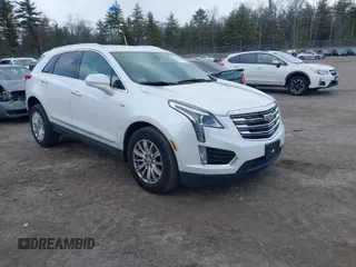 2017 Cadillac XT5 FWD with VIN 1GYKNARS2HZ310866, listed as a IAAI auction lot 41865458 with 70,375 mi miles. Bid and sale history available at carsss.com. Image 1.