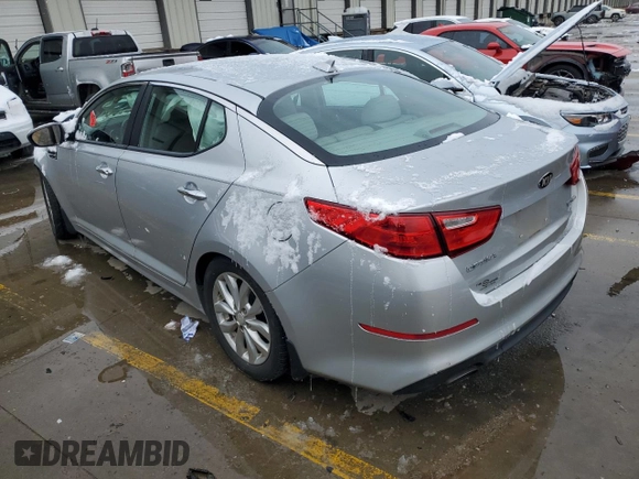 2015 Kia Optima EX with VIN 5XXGN4A71FG433773, listed as a Copart auction lot 43358985 with 53,262 mi miles and Salvage Title. Bid and sale history available at carsss.com. Image 2.