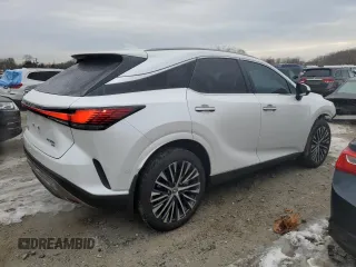 2024 Lexus RX with VIN 2T2BAMCA2RC057977, listed as a Copart auction lot 41660055 with 10,896 mi miles and Salvage Title. Bid and sale history available at carsss.com. Image 3.