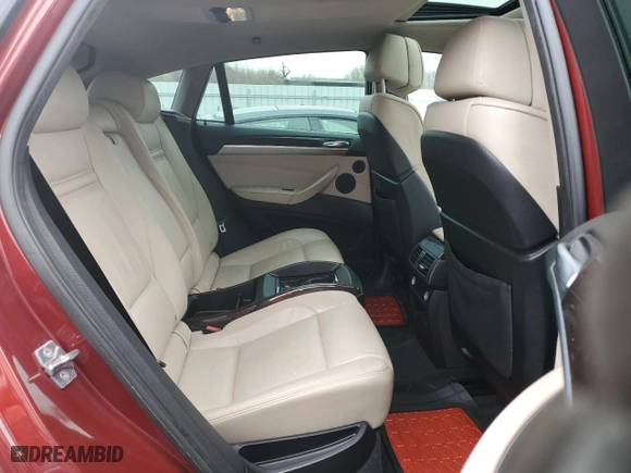 2011 BMW X6 35i with VIN 5UXFG2C51BLX08105, listed as a Copart auction lot 47687445 with 114,252 mi miles and Clean Title. Bid and sale history available at carsss.com. Image 11.