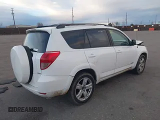 2006 Toyota RAV4 Sport with VIN JTMBK32VX66005712, listed as a IAAI auction lot 41025837 with 220,861 mi miles. Bid and sale history available at carsss.com. Image 4.