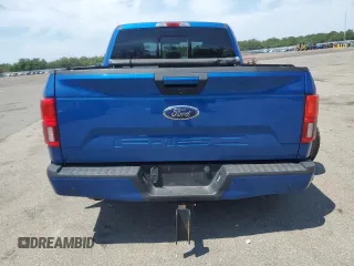 2018 Ford F-150 XL with VIN 1FTEW1E57JKF38196, listed as a Copart auction lot 62701035 with 97,366 mi miles and Salvage title. Bid and sale history available at DreamBid. Image 6.