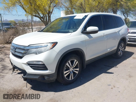 2016 Honda Pilot EX-L z VIN 5FNYF5H57GB044894, wystawiony jako IAAI lot #42030678 z przebiegiem 107 113 mil mil oraz . Historia ofert i sprzedaży dostępna na DreamBid. Obrazek 2.