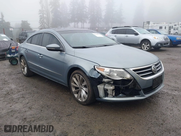 2010 Volkswagen CC with VIN WVWEU7AN0AE530132, listed as a IAAI auction lot 41342371 with 132,001 mi miles and . Bid and sale history available at DreamBid. Image 1.
