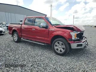 2018 Ford F-150 XL with VIN 1FTEW1EP5JFD21465, listed as a Copart auction lot 51639225 with 157,083 mi miles and Salvage title. Bid and sale history available at DreamBid. Image 4.