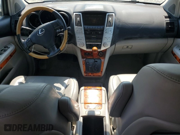 2006 Lexus RX 330 with VIN 2T2GA31U46C045659, listed as a Copart auction lot 60987985 with 122,714 mi miles and Salvage title. Bid and sale history available at DreamBid. Image 8.