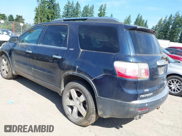 2009 GMC Acadia SLT2 with VIN 1GKER33D19J197400, listed as a IAAI auction lot 42447641 with 159,960 mi miles and . Bid and sale history available at DreamBid. Image 3.