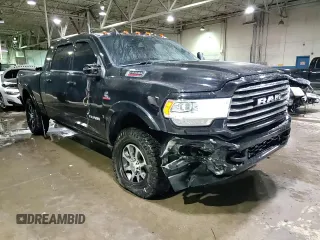 2023 Ram 2500 Longhorn with VIN 3C6UR5PL8PG591647, listed as a Copart auction lot 88803805 with 46,767 mi miles and Salvage title. Bid and sale history available at DreamBid. Image 13.