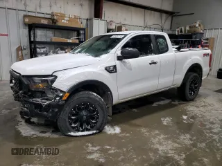 2019 Ford Ranger XL with VIN 1FTER1FH5KLB21851, listed as a Copart auction lot 87330714 with 83,941 mi miles and Salvage Title. Bid and sale history available at DreamBid. Image 1.