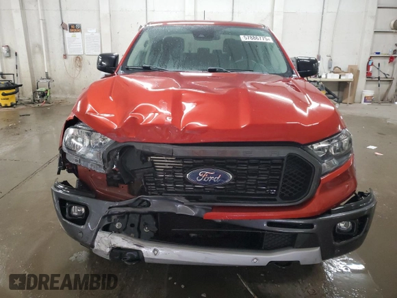 2019 Ford Ranger XL z VIN 1FTER4FH9KLA58111, wystawiony jako Copart lot #57886775 z przebiegiem 62 114 mil mil oraz Szkoda całkowita • Salvage title. Historia ofert i sprzedaży dostępna na DreamBid. Obrazek 5.
