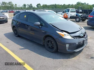 2015 Toyota Prius Four with VIN JTDKN3DU3F0458455, listed as a IAAI auction lot 42389286 with 215,703 mi miles and . Bid and sale history available at DreamBid. Image 1.