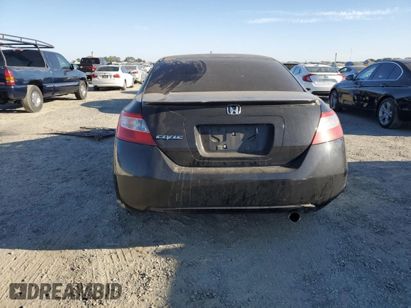 2008 Honda Civic Cpe EX-L with VIN 2HGFG12978H563658, listed as a Copart auction lot 70057354 with 0 mi miles and Salvage Title. Bid and sale history available at carsss.com. Image 6.