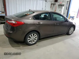 2014 Kia Forte LX with VIN KNAFX4A64E5232642, listed as a Copart auction lot 52260835 with 132,709 mi miles and Clean Title. Bid and sale history available at carsss.com. Image 3.