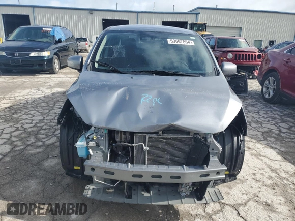 2023 Mitsubishi Mirage ES with VIN ML32FUFJ6PHF01751, listed as a Copart auction lot 53667854 with 32,685 mi miles and Salvage title. Bid and sale history available at DreamBid. Image 5.