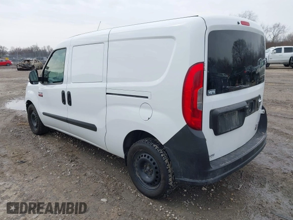 2015 Ram ProMaster City Cargo Tradesman with VIN ZFBERFAT1F6951355, listed as a IAAI auction lot 41972683 with 89,971 mi miles. Bid and sale history available at carsss.com. Image 3.