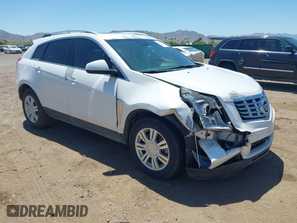 2013 Cadillac SRX Luxury Collection with VIN 3GYFNCE38DS580168, listed as a IAAI auction lot 42122314 with 136,814 mi miles. Bid and sale history available at carsss.com. Image 1.