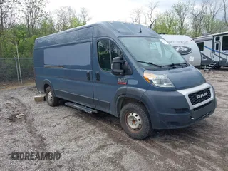 2019 Ram ProMaster Cargo with VIN 3C6URVJG6KE544844, listed as a IAAI auction lot 42048263 with 140,178 mi miles. Bid and sale history available at carsss.com. Image 1.