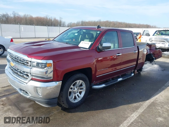 2016 Chevrolet Silverado 1500 LTZ with VIN 3GCUKSEC1GG340855, listed as a IAAI auction lot 41791936 with 142,817 mi miles and . Bid and sale history available at DreamBid. Image 18.