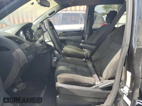2015 Dodge Grand Caravan American Value with VIN 2C4RDGBG3FR702892, listed as a Copart auction lot 53541505 with Not Provided miles and Salvage Title. Bid and sale history available at DreamBid. Image 7.