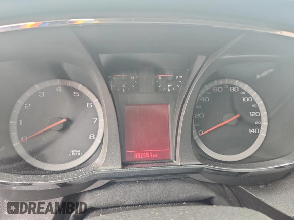 2013 GMC Terrain SLT with VIN 2GKALWEKXD6305256, listed as a Copart auction lot 62185445 with 92,451 mi miles and Non repairable. Bid and sale history available at DreamBid. Image 9.