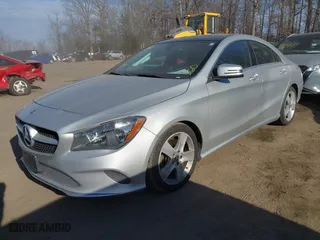 2018 Mercedes-Benz CLA with VIN WDDSJ4GB2JN531134, listed as a IAAI auction lot 41653753 with 59,269 mi miles. Bid and sale history available at carsss.com. Image 2.