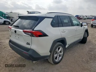 2021 Toyota RAV4 Hybrid LE with VIN 4T3B6RFV8MU056574, listed as a Copart auction lot 56977735 with 19,032 mi miles and Salvage title. Bid and sale history available at DreamBid. Image 3.