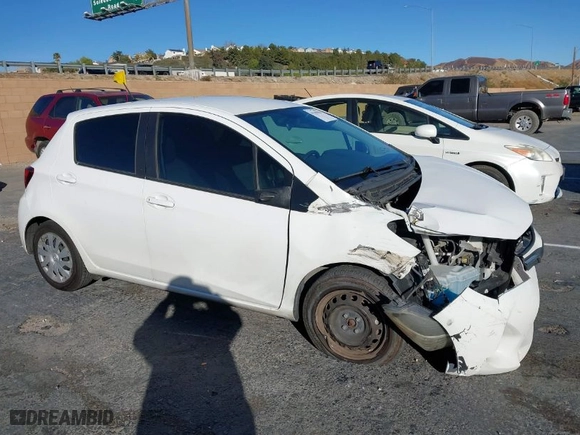 2015 Toyota Yaris L with VIN VNKKTUD38FA046276, listed as a IAAI auction lot 41398583 with NaN miles. Bid and sale history available at carsss.com. Image 13.